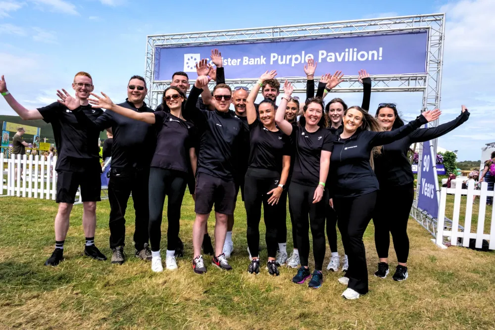 Conister Bank's Purple Pavilion - Royal Manx Agricultural Show 2025